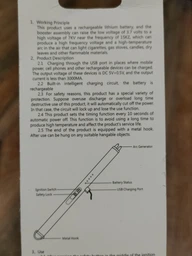 Запальничка електронна п'єзова MORO USB Чорна (M-9083BL) фото от покупателей 5