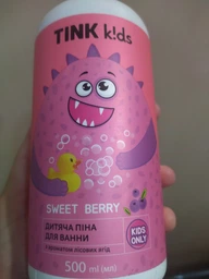 Детская пена для ванны Tink kids Sweet Berry 500 мл (4823109410725) фото от покупателей 3