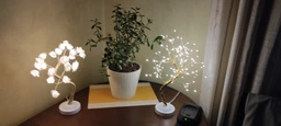 Настільний світильник DIY Auelife 108 Led дерево гірлянда Бонсай Auelife Тепле світло фото от покупателей 16