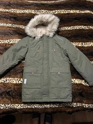 Зимова куртка-парку NANO F19M1301-Olive оливковий 150 - 160 см (F19M1301-Olive-14) фото від покупців 1