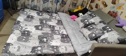 Подушка Руно Grey Cat антиаллергенное волокно 50х70 см (Р310.52СЛУ_Grey Cat) фото от покупателей 13