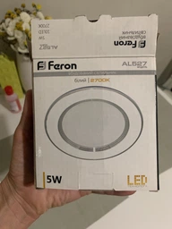 Врізний LED світильник Feron 5w AL527 (білий) 95*28мм