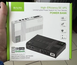 ИБП для маршрутизатора Bavin PC1083 36W 10400mAh 5-12V DC USB POE Black (Y-PC1083-36W-EU-BK0) фото от покупателей 8
