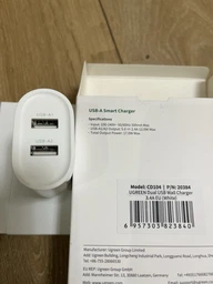 Мережевий зарядний пристрій Ugreen CD104 2xUSB 3.4A Charger (White) фото від покупців 1