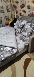 Покрывало Руно с ультразвуковой стежкой 150х212 см Полуторный Grey Cat двустороннее (Р360.52_Grey Cat) фото от покупателей 4