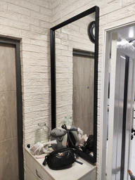 Зеркало в пластиковой раме Art-com Техас 1500х700 мм Белый (Tehas white 1500х700 home) фото от покупателей 2