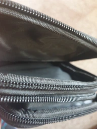 Вертикальна поясна сумка Vintage для чоловіків із натуральної шкіри чорного кольору через плече у міському стилі (bg214fash87) фото від покупців 1