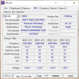 Оперативная память для ноутбука Ramaxel DDR4 8GB 3200MHz SO-DIMM 1Rx16 PC4-3200AA (RMSA3310MF96HAF-3200) фото от покупателей 2