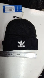 Детская демисезонная вязаная шапка-бини Adidas Archive Beanie II0745 OSFW 38-42 Black (4066763518837) фото от покупателей 1