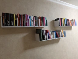 Полиця для книг Forte Erika 914x166x166 Дуб сонома фото від покупців 13