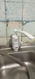 Проточный водонагреватель Delimano 023 R-18 с нижним подключением, 3 кВт электрический, быстрый нагрев воды фото от покупателей 9