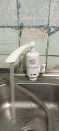 Проточный водонагреватель Delimano 023 R-18 с нижним подключением, 3 кВт электрический, быстрый нагрев воды фото от покупателей 7