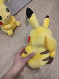 Мягкая игрушка плюшевая Tomy Pokemon Пикачу 25 см Покемон фото от покупателей 1