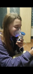 Портативный ингалятор небулайзер Mesh Nebulizer JSL-W302 фото от покупателей 16