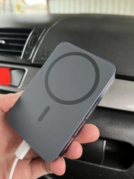 Power Bank Gelius Nexus Magnetic Wireless Charge 15W GP-PBW110i 10000mAh (Чорний/Синій)