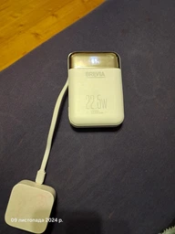 Батарея мобильная универсальная зарядная павербанк Brevia 10000mAh 22.5W Type-C+Lightning Li-Pol, LCD TR_45122 фото от покупателей 1