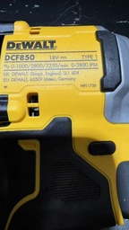 Шурупокрут акумуляторний ударний безщітковий DeWalt з АКБ та ЗП DCF850P2T фото від покупців 1