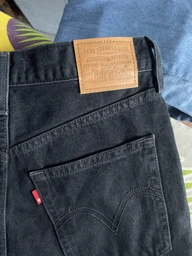 Джинси жіночі Levi`s Ribcage Wide-Leg H223 A6081-0001 25-32 Чорні (5401128250738) фото від покупців 2