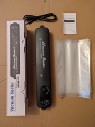 Вакуумный упаковщик, ручной бытовой вакууматор, Vacuum Sealer 90W