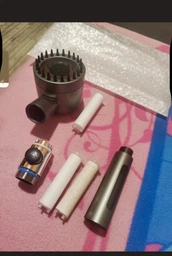 Набор Душевая насадка массажная лейка для душа Turbocharged shower head PRO 4 в 1 силиконовые массажные шипы 3 режима подачи воды окошко для контоля загрязнения + 6 фильтров для воды фото от покупателей 13