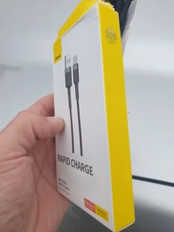 Кабель USB to Type-C Baseus Cafule QC3.0 3A 1m, чёрный (CATKLF-BG1)