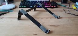 Подставка для ноутбука Baseus UltraStable до 17 дюймов алюминиевая, 4 уровня наклона, до 20 кг Темно-серый (B10053100811-00) фото от покупателей 14