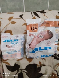 Дитячий гіпоалергенний пральний порошок JELP 0+ для кольорових речей, 1,35 кг (18 прань)