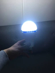 LED лампа на аккумуляторе E27 30W (3 аккумулятора)