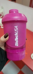 Шейкер Biotech SHAKER WAVE + NANO рожевий (300ml + 150ml) (484205) фото від покупців 9