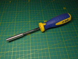 Отвертка-держатель бит S&R 1/4" 100 мм (250587100)