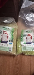 Наполнитель соевый Зеленый Чай для кошачьего туалета Top Cat Тофу Green Tea 6 л / 2,6 кг (4820169480507)