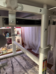 Комплект мебели Evo-Kids BD-24 стол + стул + полка + лампа Blue (BD-24 BL) фото от покупателей 7