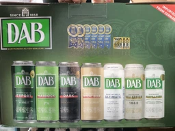 Подарунковий набір пива DAB Export 5% 0.5 л x 1 шт + DAB Wheat Beer 4.8% 0.5 л x 1 шт + DAB Maibock 7% 0.5 л х 1 шт + DAB Ultimate Light 4% 0.5 л х 1 шт (4001982209111) фото від покупців 2
