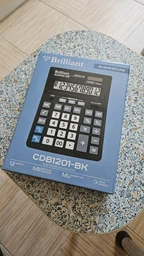 Калькулятор офісний Brilliant CDB-1201ORN 12-и розрядний 155х205х36 мм (CDB1201-ORN) фото от покупателей 1