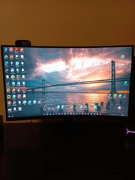 Монітор 27" Gigabyte GS27FC - FHD Super Speed VA / 1500R / 180Hz / 1ms / 8-Bit / sRGB 108% / FreeSync Premium Pro / Game Assist / Black eQualizer