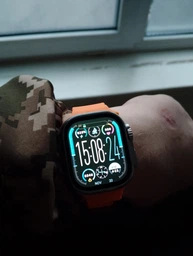 Смарт часы Smart Watch HK11 ULTRA 3 AMOLED 49mm [2 ремешка Trail Loop и Ocean Band в комплекте] HK11U3-SB фото от покупателей 6