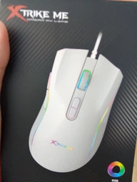 Миша ігрова XTRIKE ME programmable GM - 314 WH wired mouse |800-7200 6 step dpi| біла фото від покупців 2