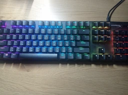 Клавиатура проводная HyperX Alloy Origins PBT HX Red USB Black (639N3AA) фото от покупателей 2