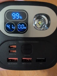 Power Bank MAKE Мобільна батарея 60000 mAh 100W PD+QC Black фото від покупців 8
