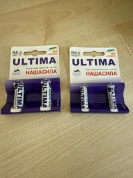 Батарейки НАША СИЛА Ultima AAA (LR03) щелочные Alkaline 4 шт. (6922363163281) фото от покупателей 1