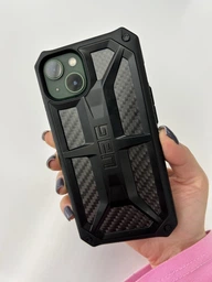Чохол протиударний UAG Monarch (Original) 113171114040 для Iphone 13 | 14 (6.1") Black Leather