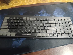 Клавиатура беспроводная OfficePro SK985BO Bluetooth Black/White фото от покупателей 8