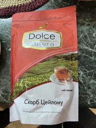 Чай черный листовой Dolce Natura Сокровище Цейлона 250 г