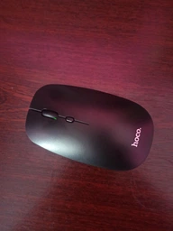 Беспроводная компьютерная мышь Hoco GM15 Art dual-mode business (Bluetooth, USB, 2.4 Ггц, 1600 dpi, оптическая, 10м, для макбука или ноутбука) - Черный