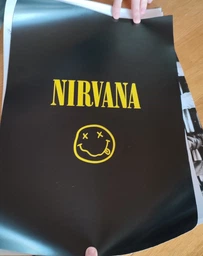 Набор постеров Nirvana / Нирвана / Курт Кобейн фото от покупателей 2