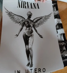 Набор постеров Nirvana / Нирвана / Курт Кобейн фото от покупателей 1