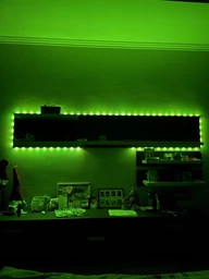 Светодиодная лента USB многоцветная RGB 5 м c пультом и управлением с телефона RGB5050