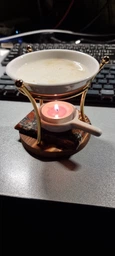 Аромалампа Aroma Elegance металл и дерево, Chansin (74131718)