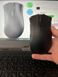 Миша ігрова комп'ютерна бездротова Razer DeathAdder V2 X Hyperspeed Black Чорний (457957) фото від покупців 6