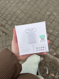 Беспроводные наушники Hoco EW25 Bluetooth TWS совместимы с Mac (macOS 10.12), Android, iPhone, iPad, iPod touch (iOS 10), Apple Watch (watchOS 3). White фото від покупців 4